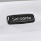 Samsonite Omni PC Hardside Expandable Luggage with Spinner Wheels, Checked-Medium 24-Inch, White