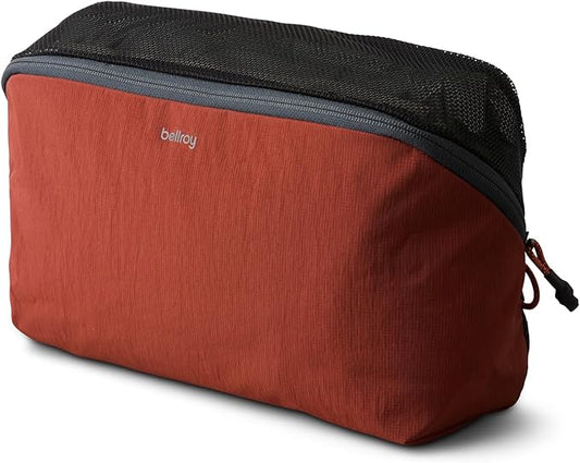 Bellroy Packing Cube 6L (Organizer Packing Pouch with Internal Zip Pocket and Durable, Lightweight Design) - Clay