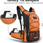 Insulated Hydration Pack Backpack with 3L BPA Free Leak-Proof Water Bladder, Keep Liquids Cool for Up to 5 Hours, Daypack for Hiking, Running, Cycling, Hunting, Climbing