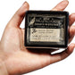 Silver Vintage Pill Box 7 Day Metal Pill Box with Mirror and 8 Compartments Cute Travel Pill Organizer for Purse (Vintage Label)