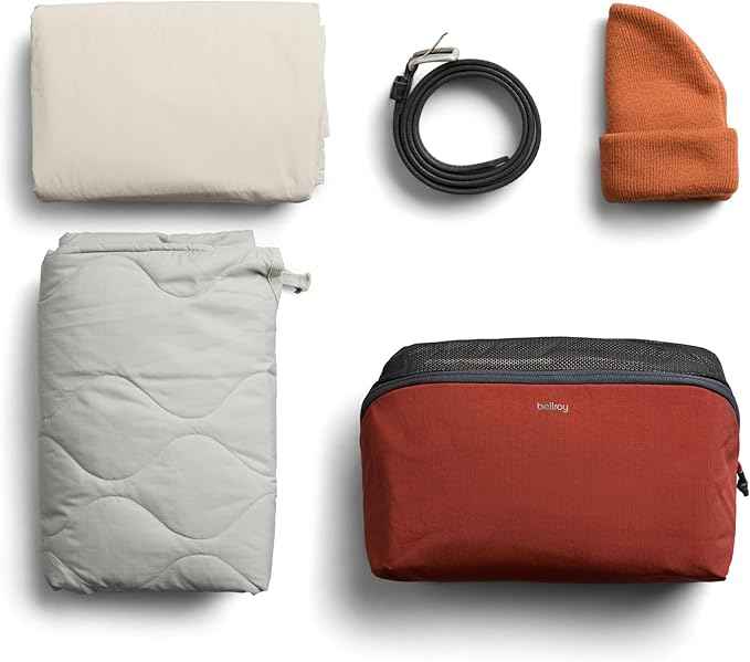 Bellroy Packing Cube 6L (Organizer Packing Pouch with Internal Zip Pocket and Durable, Lightweight Design) - Clay
