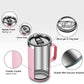 KXIAOCHEN 20oz Insulated Coffee Mug with Lid, Stainless Steel Coffee Cup, Double Wall Vacuum Coffee Tumbler with Handle, Premium Thermal Travel Coffee Mug (Pink)