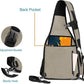 MOSISO Camera Bag Sling Backpack, DSLR/SLR/Mirrorless Full Open Camera Case with Tripod Holder&Rain Cover&Modular Insert, Photography Backpack Compatible with Canon/Nikon/Sony/Fuji, Khaki