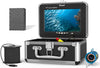 Eyoyo Underwater Fishing Camera, Ice Fishing Video Camear 1000TVL with 7 inch LCD Monitor, Waterproof Camera, 12pcs Infrared Lights Fish Finder for Ice Fishing, Lake, Boat