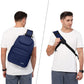 MOSISO Camera Sling Bag, DSLR/SLR/Mirrorless Camera Case Crossbody Photography Backpack with Tripod Holder&Removable Modular Inserts&PU Handle Compatible with Canon/Nikon/Sony, Navy Blue