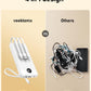 VEEKTOMX Portable Charger with Built in Cables 10000mAh, USB C Power Bank with 5 Outputs and LED Display, Small & Slim Battery Pack Compatible with iPhone/iPad/Samsung and Android Devices for Travel