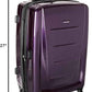 Samsonite Winfield 2 Hardside Expandable Luggage with Spinner Wheels, Purple, Checked-Medium 24-Inch