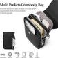 befen Genuine Leather Small Crossbody Bags for Women, Multi Pocket Cell Phone Crossbody Purse with RFID Blocking Card Slots