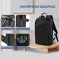 Backpack for Men Women Lightweight Business Laptop Backpack for 15.6 Inch Computer Bag Slim Anti-Theft Backpack for Commuting Work Office College Travel (with a Small Bag) Black