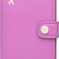 ZOPPEN Passport Holder Women, Passport Cover Travel Wallet Rfid Blocking Passport Wallet Cover Case Travel Essentials Document Organizer, Violet Purple