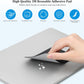 Lacdo Portable Hard Drive Sleeve for Laptop, Stick on Pouch with Reusable Adhesive, for SanDisk, Samsung, Crucial, Portable External Solid State Drive SSD Hard Drive Carrying Case Closed Pocket, Black