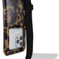 Sonix Waterproof Phone Pouch - Floating Phone Case Dry Bag w/Crossbody Lanyard - Beach Cruise Travel Essentials - Compatible w/All Devices, Touchscreen Friendly | Brown Tort