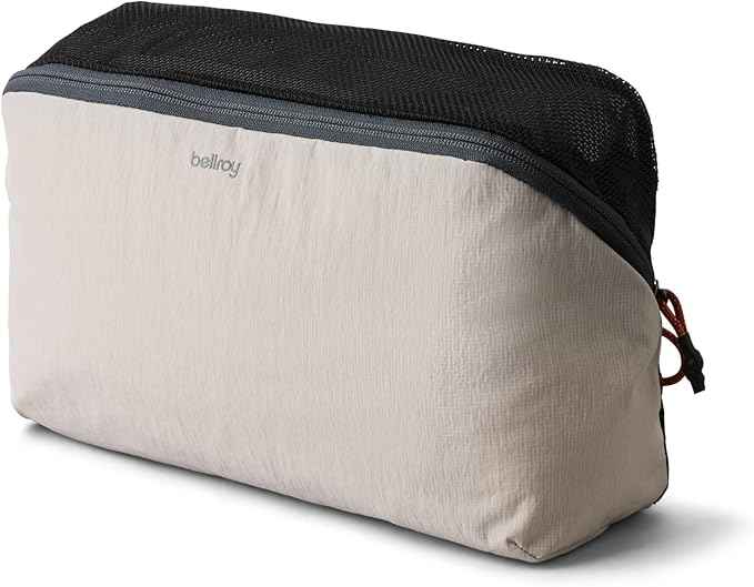 Bellroy Packing Cube 6L (Organizer Packing Pouch with Internal Zip Pocket and Durable, Lightweight Design) - Ash