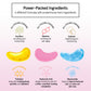 grace & stella Under Eye Mask Variety Pack - 18 Pairs of Under Eye Patches for Dark Circles - With 6 Colors (3 Pairs/Color) - Gel Masks Puffy Eyes for Women - Vegan Cruelty Free Bridesmaid Gifts