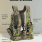 TIDEWE Vest with Seat, Lightweight Vest with Multi-Compartment Storage, Portable Backpack with 11 Adjustable Straps