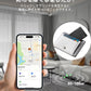 Ultra-Thin Air Tag Wallet Tracker Card 0.07in IP68 Waterproof Bluetooth Tracker for Wallets, Passport, Work with Apple Find My, Wireless Charging, Card Locator iOS Only [Apple MFi Certified]- 3pcs