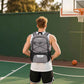 LARIPOP Basketball Bag, Sports Backpack with Ball Holder & Shoe Compartment, Water Resistant Gym Bag for Soccer Volleyball Travel