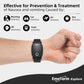 EmeTerm Explore FDA-Cleared Galaxy Black and Navy Blue Anti-Nausea Wristband IP67 Waterproof Morning Motion Travel Sickness Vomit Relief Rechargeable No Gel Drug Free Without Side Effects (2 Pack)
