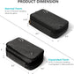 Travelkin Cord Organizer Travel, Electronic Organizer Travel Case, Cable Organizer Bag For Cords,Chargers Phone, Sd Card,Usbs (Black)