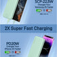 Portable Charger with Built in Cable and AC Wall Plug, USB C Power Bank 12000mAh 22.5W Super Fast Charging, Lightweight Portable Phone Charger Travel Battery Pack for iPhone, ect