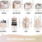 Veken 8 Set Packing Cubes, Travel Gifts for Women Mom, Carry on Suitcase Organizer Bags with Hanging Toiletry Bag and Large Laundry Bag, Travel Essentials Luggage Accessories for Cruise Ship - Roamly