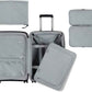 Samsonite Elevation Plus - Carry-On Hardside Luggage - Scratch Resistant Polypropylene Shell, RightHeight™ Adjustable Handle, Integrated AirTag Holder, TSA Lock, WetPak™ Compartment - Midnight Blue