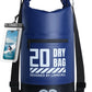 Lamicall Dry Bag Waterproof Backpack - [Zippered Pocket] 5L/10L/20L/30L/40L Roll Top Waterproof Bag with Water Proof Phone Pouch, Floatable Drybag for Swimming, Boating, Kayaking, Camping, Beach