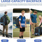 LARIPOP Lacrosse Bag Extra Large Backpack with Stick Holders & Helmet Compartment for Men Women Youth