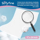 100 Count Disposable Changing Pads for Baby 17" x 24"Portable Changing Diaper Liners for Mess Free Travel, Leakproof Incontinence Bed Pads,Waterproof Table Protector Mat, Toddler Pee Pads