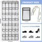 35Large Pockets Over The Door Shoe Organizer, Mesh Pockets Shoe Holder Rack, Capacity Shoe Hanging Storage，door shoe rack With 4 Metal Hook.