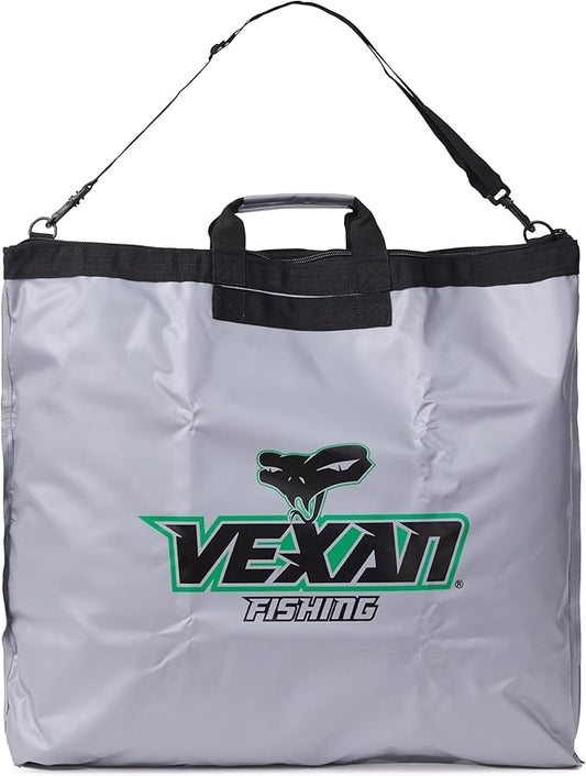 Vexan Tournament Weigh In Bag for Bass Fishing - Heavy Duty 24"x24" Fish Bag for Caught Fish - Waterproof, Zippered, Padded Handles, Triple-Welded Seams