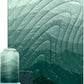 Rumpl Original Puffy Blanket - Warm, Water-Resistant Camping Blanket with 100% Recycled Synthetic Insulation, 52"x75", Original Puffy V2, Cascade Fade - Green