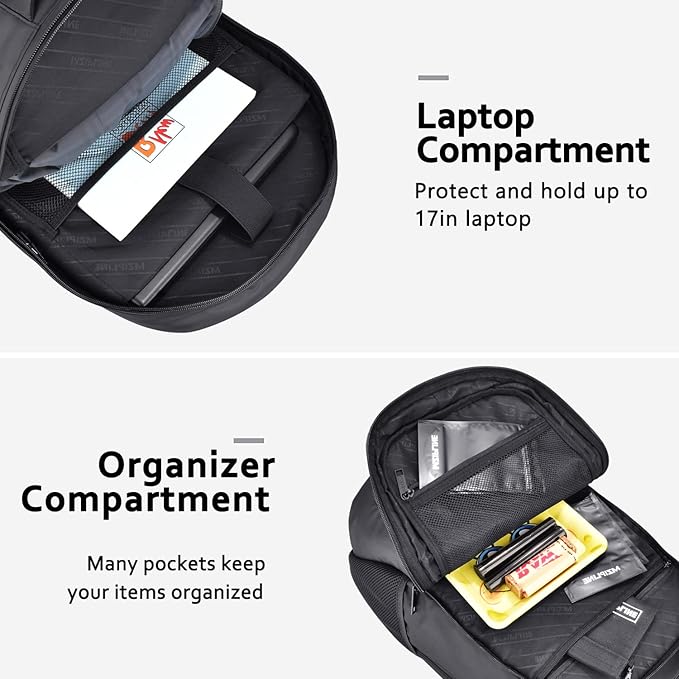 Activated Carbon Lined Backpack Bag With Comb Lock & Hoodie Water Resistant,Anti Theft Laptop Daypack Travel bags for Men & Women Travel