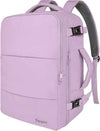 Taygeer Travel Backpack for Men Women, Airline Approved Underseat Personal Item with 17.3 inch Laptop Compartment, TSA Friendly Mochila for Business Hiking Weekend, Carry On Backpack, Orchid Purple