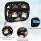 Serfeymi Weekly Travel Pill Organizer Pill Case for Purse with Removable 7 Day Pill Box, Fashionable Travel Medicine Organizer Pill Container for Medicine, Vitamin, Supplement - Black 03 + Pill Box