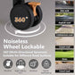Joyway Carry On Luggage, Expandable Suitcase with Smart Cup Holder and USB Port, 20 IN Hardside Checked with TSA Lock Spinner Double Wheels (Brown, Carry-On 20-Inch)