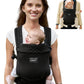 GROWNSY Baby Carrier Newborns to Toddlers, Ergonomic Baby Toddler Carrier Slings Wraps with Head Support, Easy to Wear,Infant Carrier Baby Gift,Travel and Hiking Friendly, for Babies 7 to 44 lb(Black)