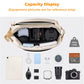 K&F Concept 2 in 1 Sling Bag Everyday Shoulder Bag & Multifunction Photography Crossbody Camera DSLR Backpack Portable Bag