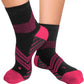 TechWare Pro Plantar Fasciitis Socks – Cushion Ankle Compression Socks Women & Men. Achilles Tendonitis Brace & Arch Support