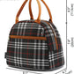 FlowFly Insulated Lunch Cooler Bag - Tote Bag Organizer for Women/Men, W&B