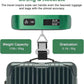 travel inspira Luggage Scale, Portable Digital Hanging Baggage Scale for Travel, Suitcase Weight Scale with Rubber Paint, 110 Pounds, Battery Included
