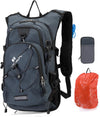 Hydration Backpack Pack with 2L Water Bladder 18L Hiking Backpack Women Men Lightweight Hydropack Insulated Daypack for Biking, Running, Festival - Roamly