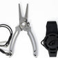 danco Titanium Side Cutter Fishing Pliers with Sheath, Fishing Line, Saltwater Safe, Fresh/Saltwater Fishing
