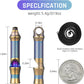 TISUR Titanium Emergency Whistle,EDC Safety Whistles Necklace Loud up to 120db,Survival Whistles for Survival,Hiking,Camping,Pets Training