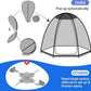 Alvantor Pop Up Screen House Gazebo with Mosquito Netting, Instant UV Resistant Sun Shelter for Patio & Backyard, Portable Canopy Tent for 2-10 Person