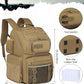 HAMBOLY Fishing Backpack with Tackle Boxes, 50L Fishing Tackle Bag with Cooler & Rod Holders, Waterproof Tackle Bag for Men