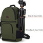 MOSISO Camera Sling Bag, DSLR/SLR/Mirrorless Camera Backpack Case Shockproof Photography Backpack with Tripod Holder & Removable Modular Inserts Compatible with Canon/Nikon/Sony/Fuji