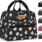 HOMESPON Insulated Lunch Bag for Women Men Lunch Box Cooler Lunch Tote for Work Picnic (Daisy)