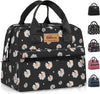 HOMESPON Insulated Lunch Bag for Women Men Lunch Box Cooler Lunch Tote for Work Picnic (Daisy)