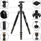 ZOMEI Z688 Travel Camera Tripod Aluminum Alloy Portable Monopod with Ball Head ann Carrying Bag for Canon Nikon Sony DSLR Camera